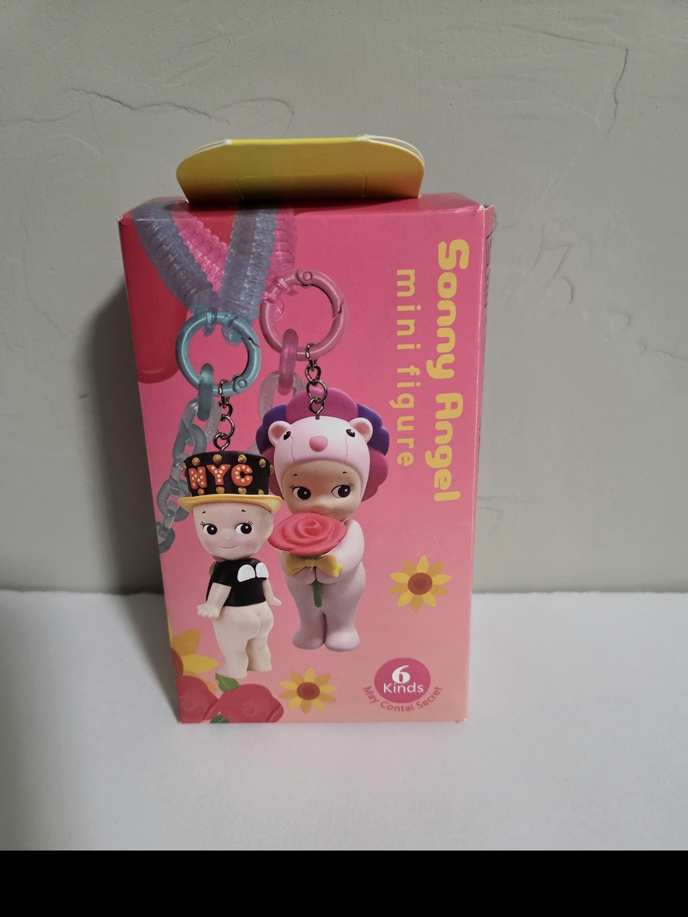 Sonny Angel Mini Figure Keychain Set - Pink